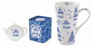 Zestaw - kubek 600ml, puszka, skapek