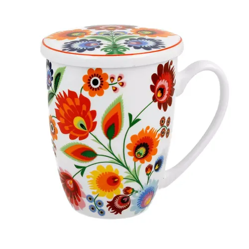 Kubek z zaparzaczem 420 ml ŁOWICZ (1).webp