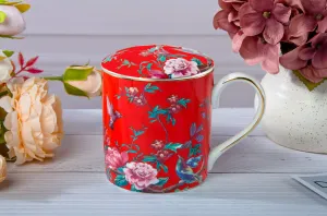 Kubek do herbaty 360ml z zaparzaczem 