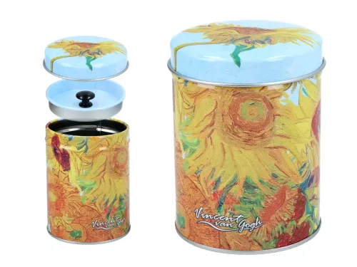 Puszka - V. van Gogh, Słoneczniki (CARMANI) (1).webp