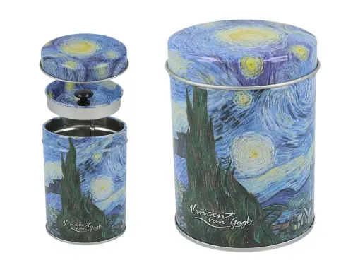 Puszka na herbatę- V. van Gogh, Gwiaździsta noc