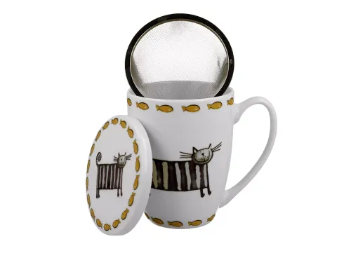 Kubek z zaparzaczem 350 ml CLASSIC CATS (3).webp