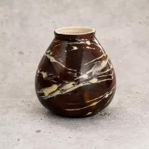 Matero ceramiczne do Mate 350 ml  Brązowe