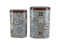 Puszka do herbaty owalna