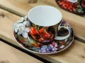 Filiżanka ze spodkiem - Floral Story (CARMANI) 1.webp