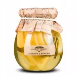 Cytryny w syropie z konopią według domowej receptury 260g 