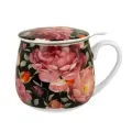 Kubek porcelanowy z zaparzaczem DUO FLORAL EXCLUSIVE SPRING ROSES 430 ml