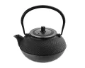 Czajnik żeliwny  z zaparzaczem 1,5L CZARNY
