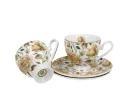 Kpl. 2 filiżanki ze spodkami ENGLISH ROSES WHITE - Golden Line (5).webp