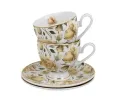 Kpl. 2 filiżanki ze spodkami ENGLISH ROSES WHITE - Golden Line (2).webp