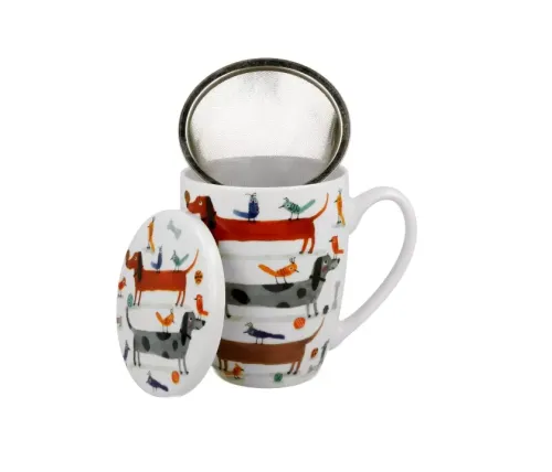 Kubek z zaparzaczem Psi Świat DŁUGIE PSY (3).webp