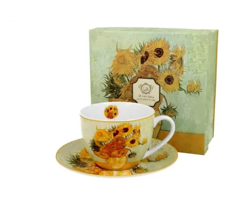 Filiżanka ze spodkiem Słoneczniki Van Gogh (2).webp