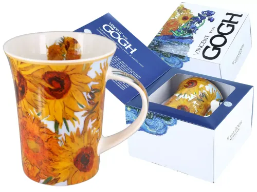 Kubek - V. van Gogh, Słoneczniki (CARMANI).webp