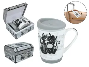 Kubek - Travelling Cats, Podróże Barcelona (CARMANI)