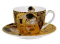 Filiżanka ze spodkiem Pocałunek - Klimt (3).webp