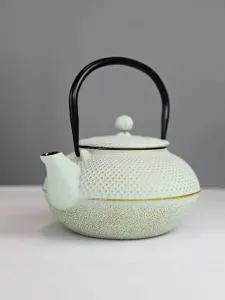 Żeliwny dzbanek zaparzacz 1,5L GIFT ONE Miętowy