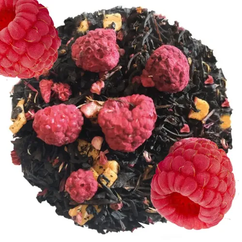 Chmurka Malinowa czarna herbata