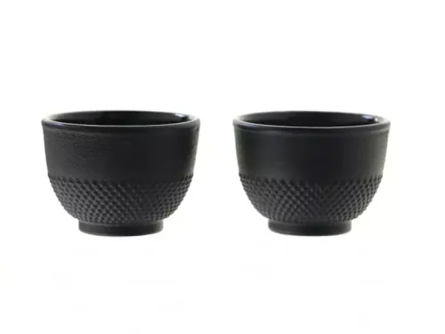 Żeliwne czarki do herbaty zw. 2 sztuk 100ml