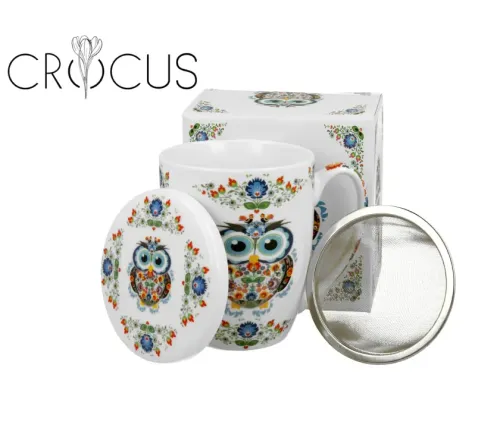 Kubek z sitkiem Sowa