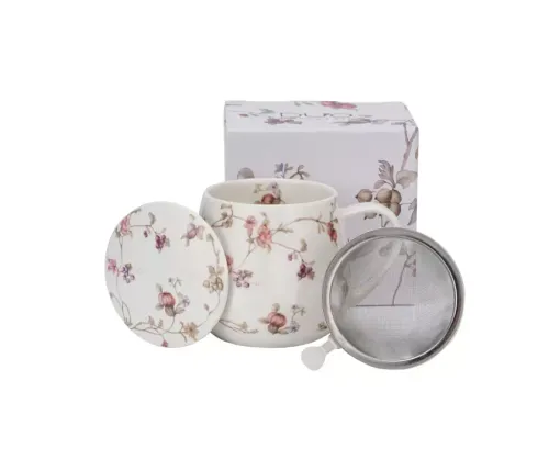 Kubek z sitkiem - Zaparzacz baryłka SAFA 430 ml