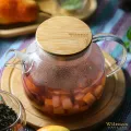 Dzbanek szklany 950 ml ze spiralą filtrującą