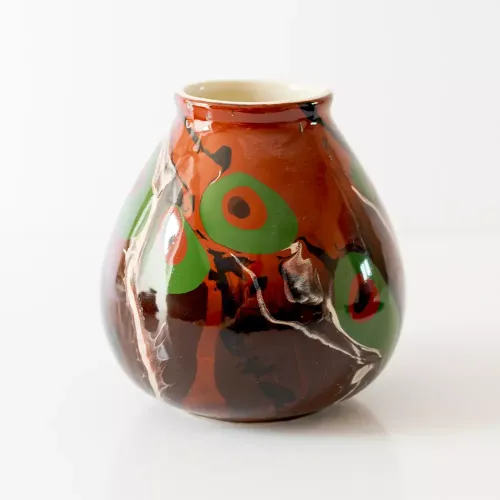 Naczynko do  Mate Calabaza Pawie Oczko