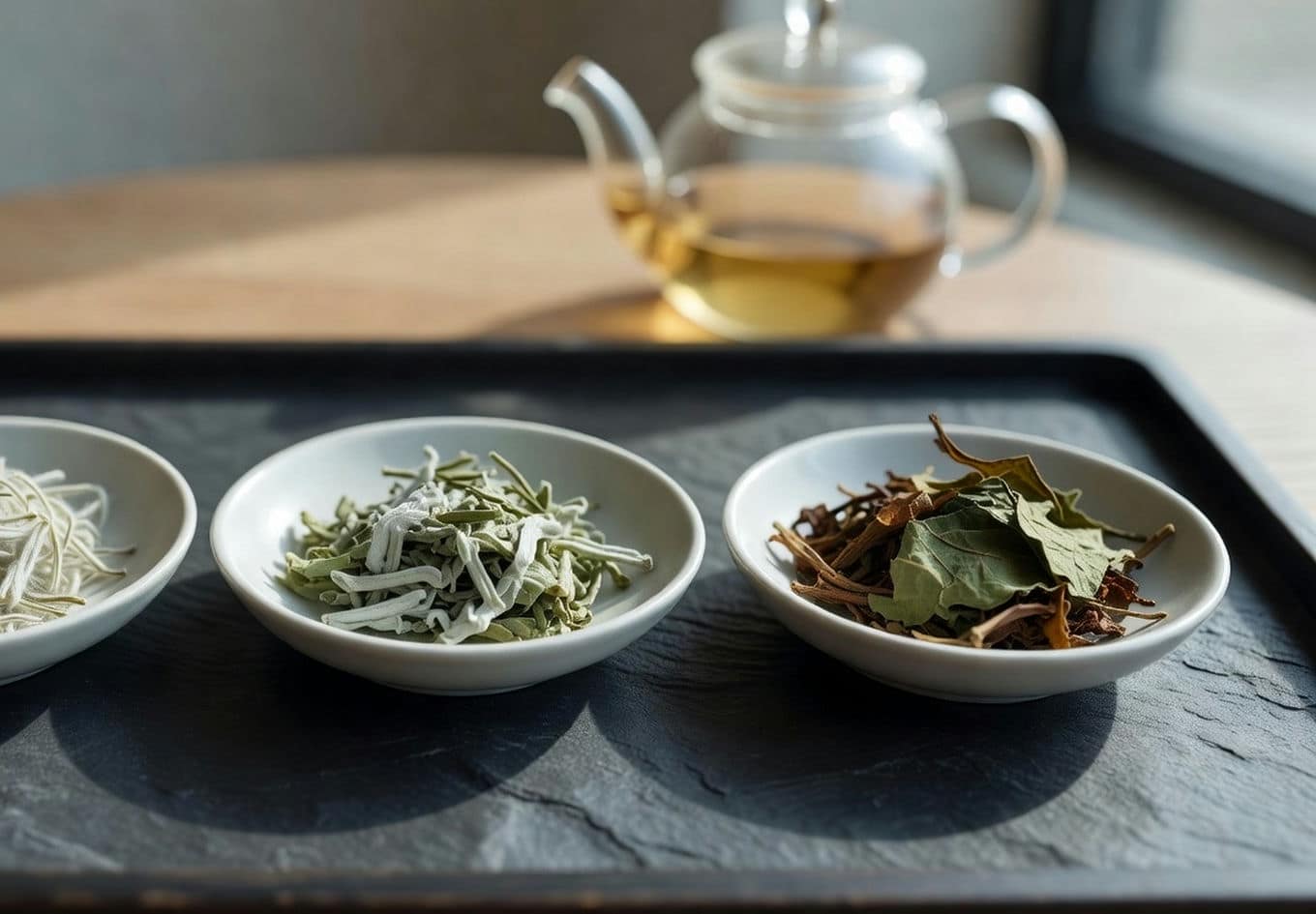 Silver Needle, Bai Mu Dan i Shou Mei — jak odmiana zmienia smak i aromat